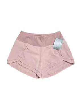 NWT | Soothfeel Rose Pink Running Shorts Zipper Pocket Built-in Liner | Medium